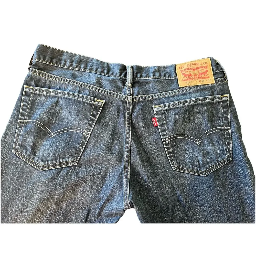 Levi's 511 Men’s Denim Jeans Size 36x30 W36 L30 Medium Wash Classic